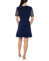 Tash + Sophie Lace Sleeve Dress