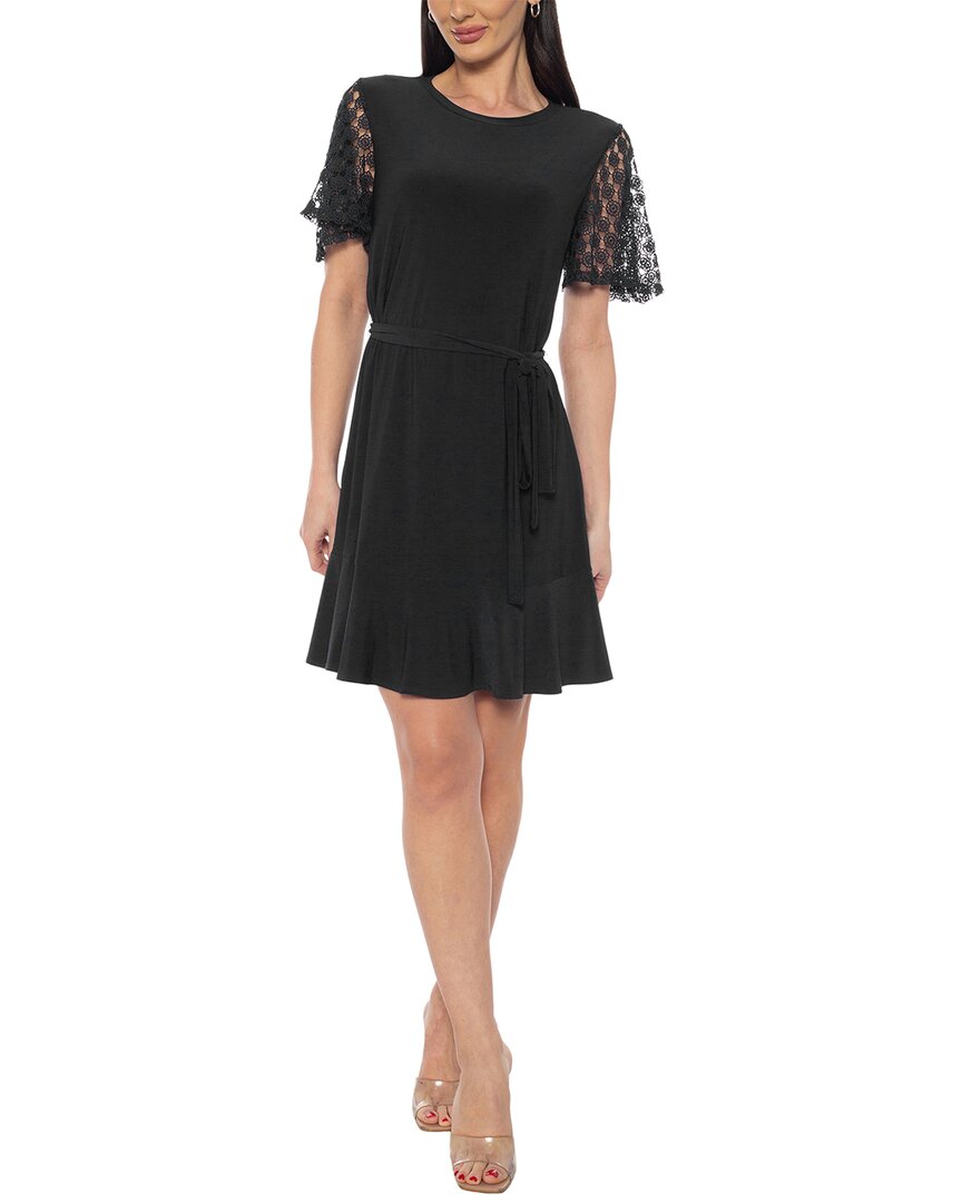 Tash + Sophie Lace Sleeve Dress