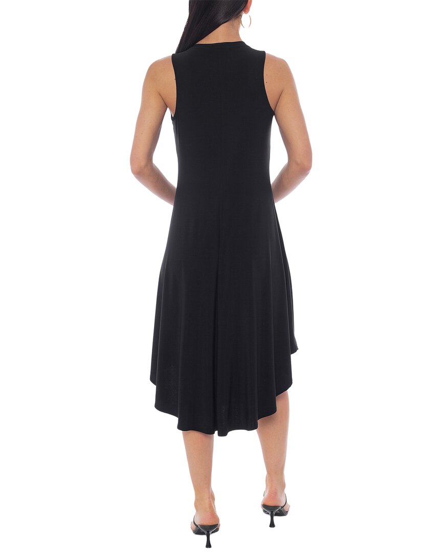 Tash + Sophie Ity V-Neck Hanky Hem Midi Dress