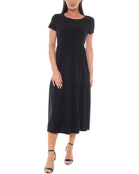 Tash + Sophie Tash + Sophie Tiered Midi Dress