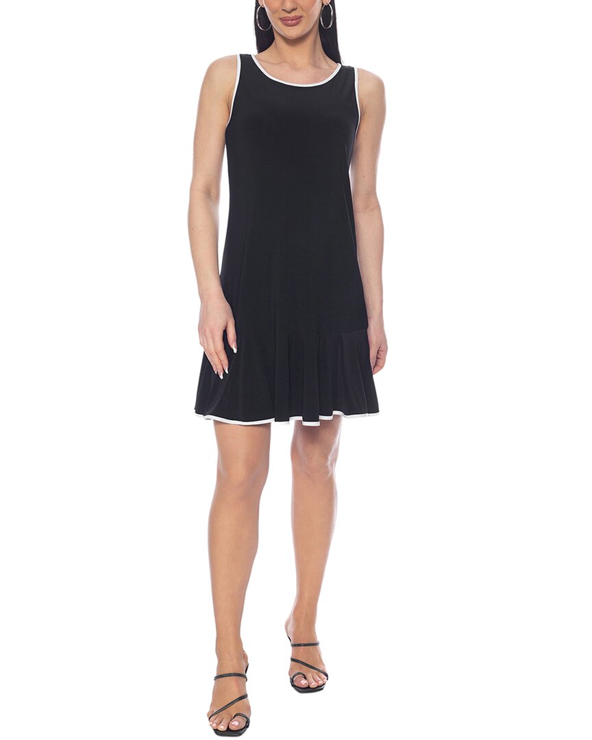 Tash + Sophie Flounce Scoop Neck Dress