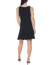 Tash + Sophie Flounce Scoop Neck Dress