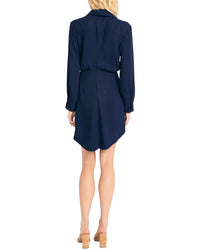 Luxely Mini Shirt Dress
