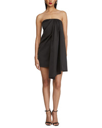 Halston Isla Heavy Satin Mini Dress