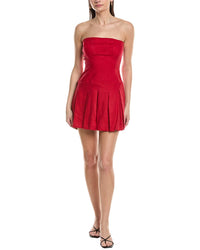O.P.T Elisabetta Linen Mini Dress