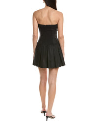 O.P.T Elisabetta Linen Mini Dress