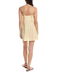 O.P.T Rosalie Linen Mini Dress