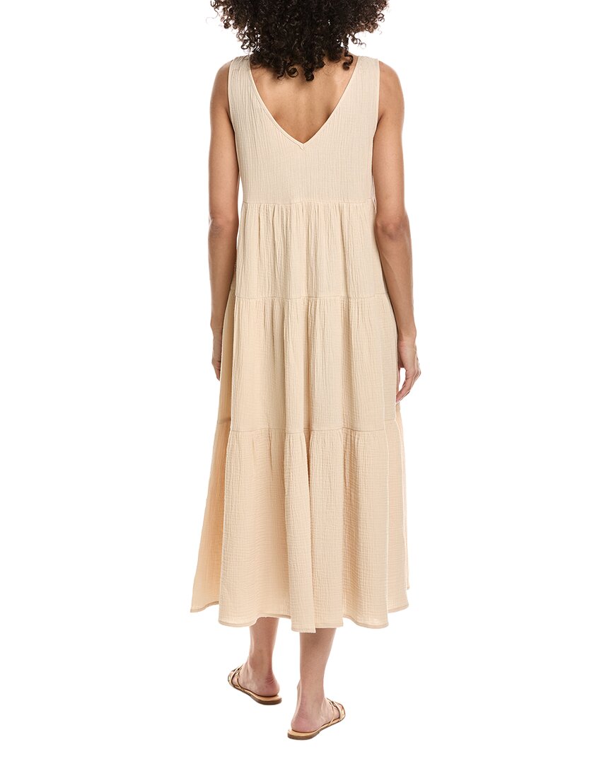 Caara Vale Tiered Gauze Midi Dress