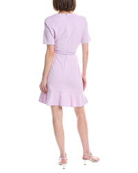 Sharagano Short Sleeve A Line Dress
