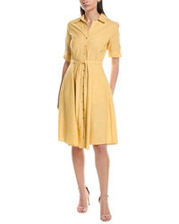 Sharagano Short Sleeve Shirtdress