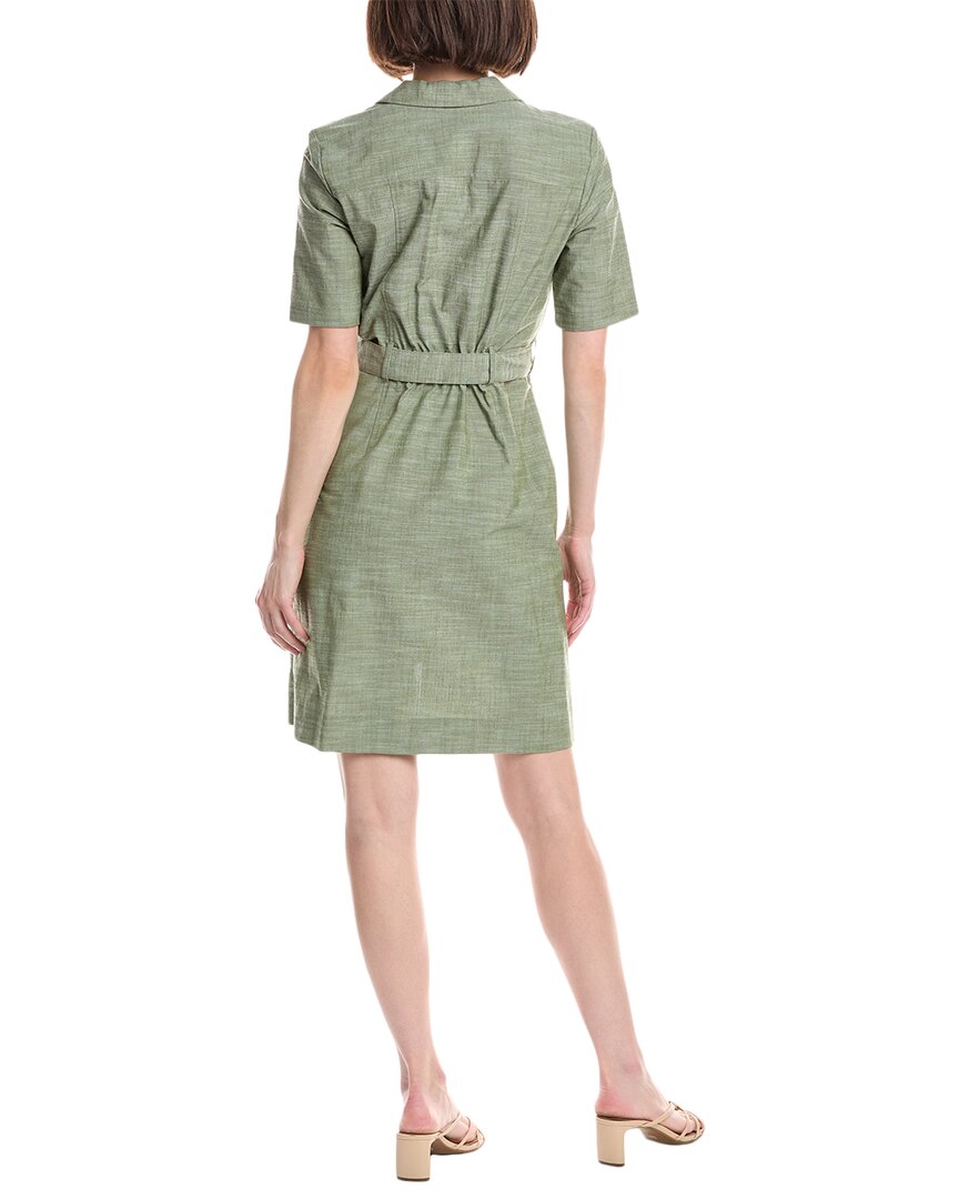 Sharagano Short Sleeve Shirtdress