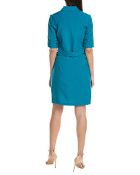Sharagano Short Sleeve Shirtdress