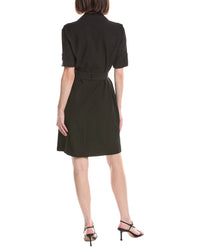 Sharagano Short Sleeve Shirtdress