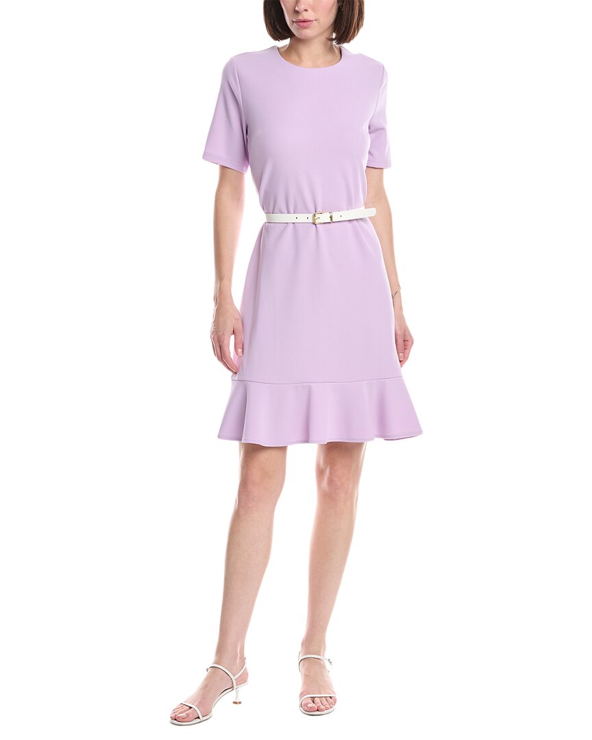 Sharagano Short Sleeve Sheath Dress