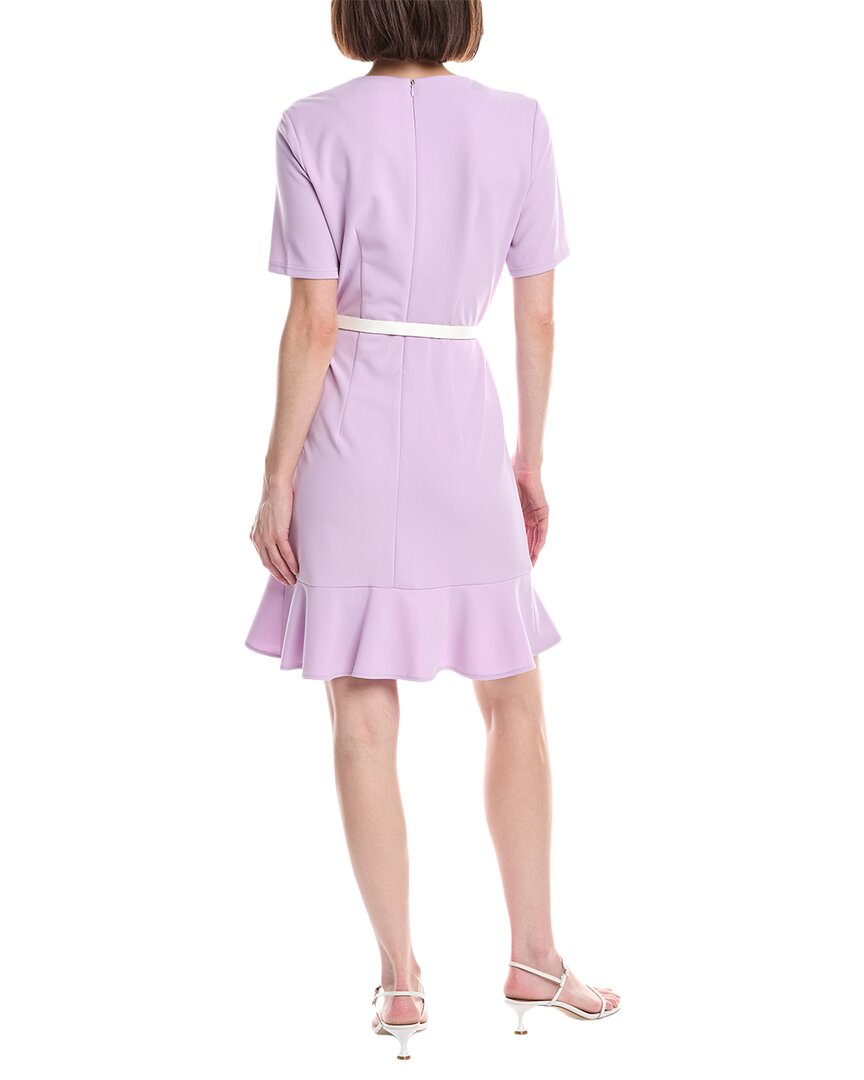 Sharagano Short Sleeve Sheath Dress