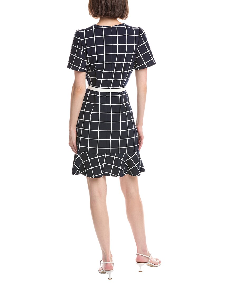 Sharagano Short Sleeve A Line Dress
