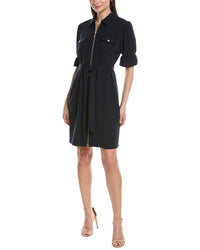 Sharagano Short Sleeve Shirtdress