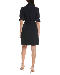 Sharagano Short Sleeve Shirtdress