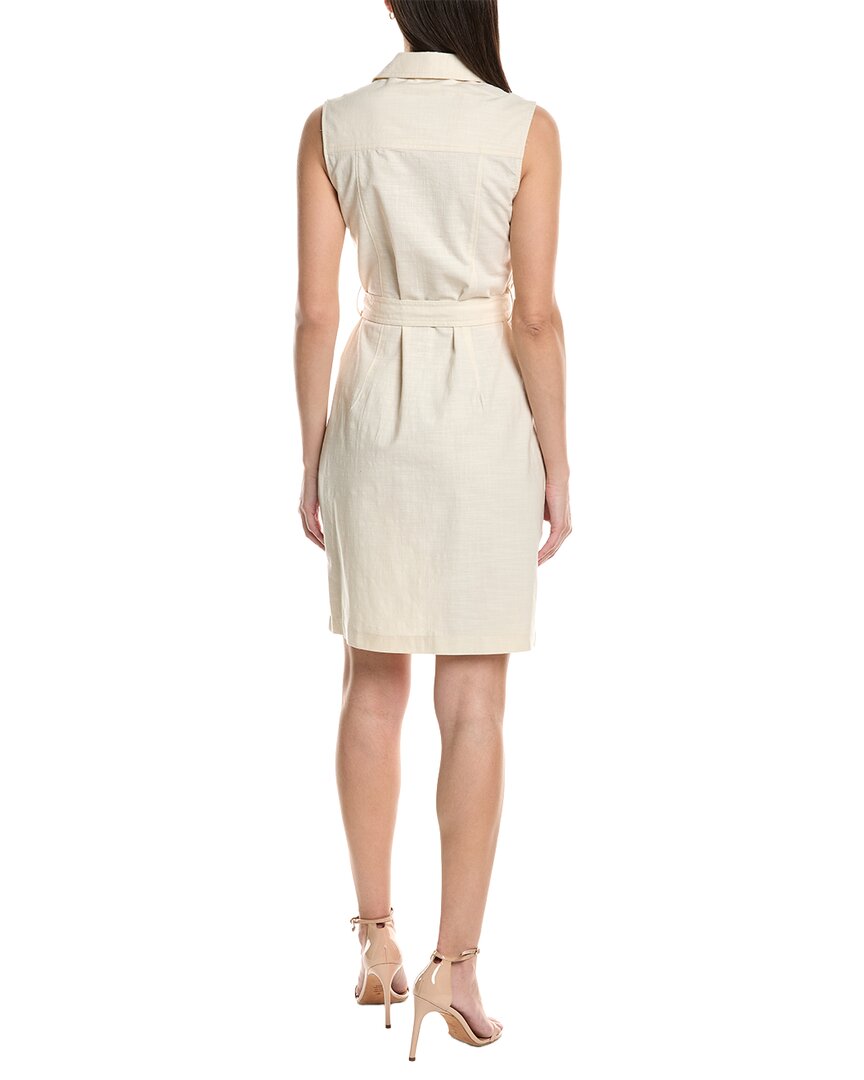 Sharagano Sleeveless Shirtdress