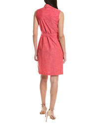 Sharagano Sleeveless Shirtdress