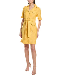 Sharagano Short Sleeve Shirtdress