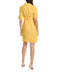 Sharagano Short Sleeve Shirtdress