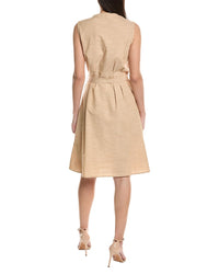 Sharagano Sleeveless Shirtdress