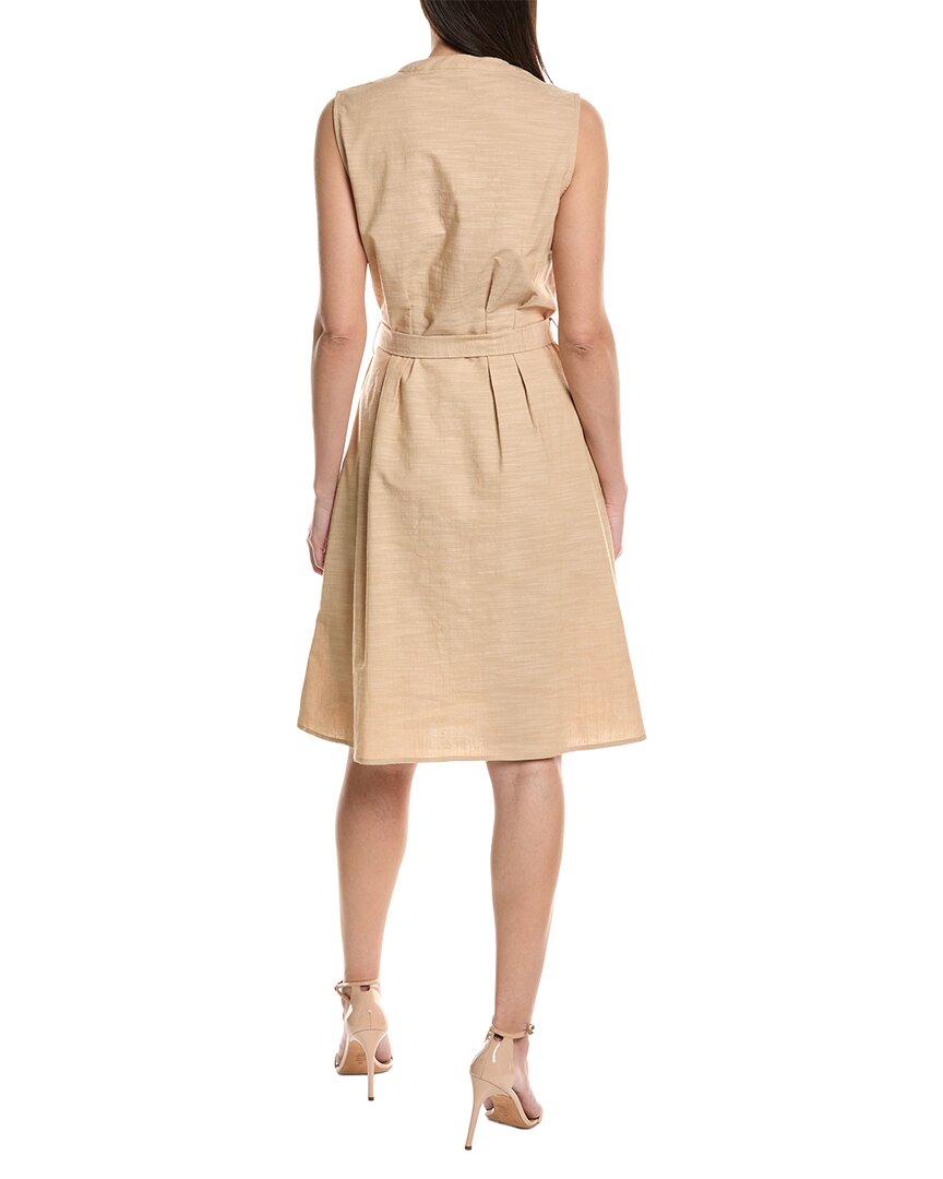 Sharagano Sleeveless Shirtdress