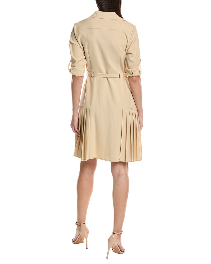 Sharagano Short Sleeve Shirtdress