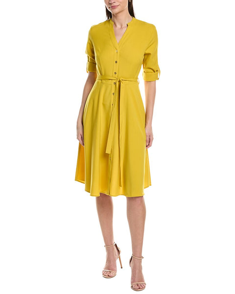 Sharagano Short Sleeve Shirtdress – Bluefly