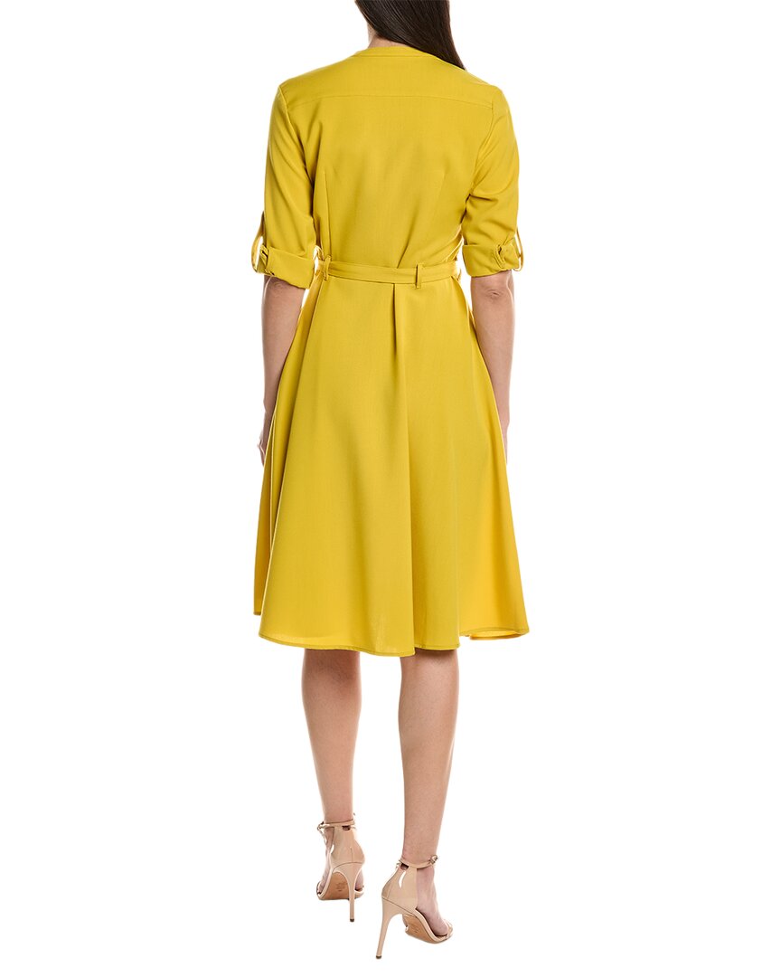 Sharagano Short Sleeve Shirtdress
