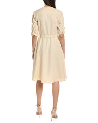 Sharagano Short Sleeve Shirtdress