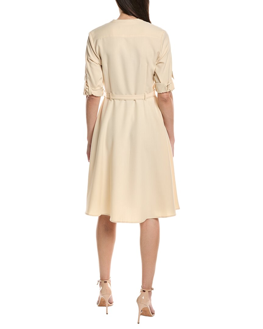 Sharagano Short Sleeve Shirtdress