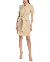 Sharagano Short Sleeve Shirtdress