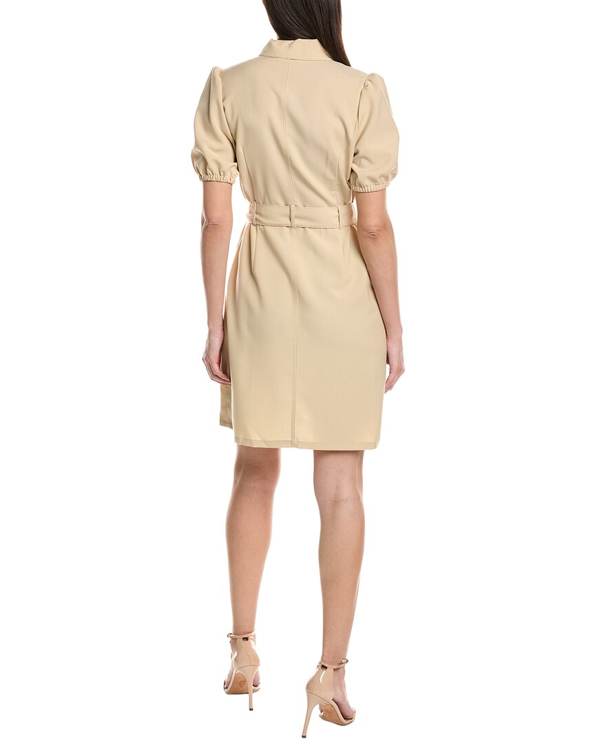 Sharagano Short Sleeve Shirtdress