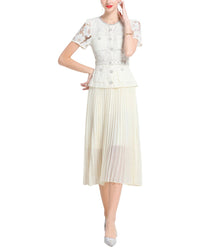 Elaine 2Pc Top & Skirt Set
