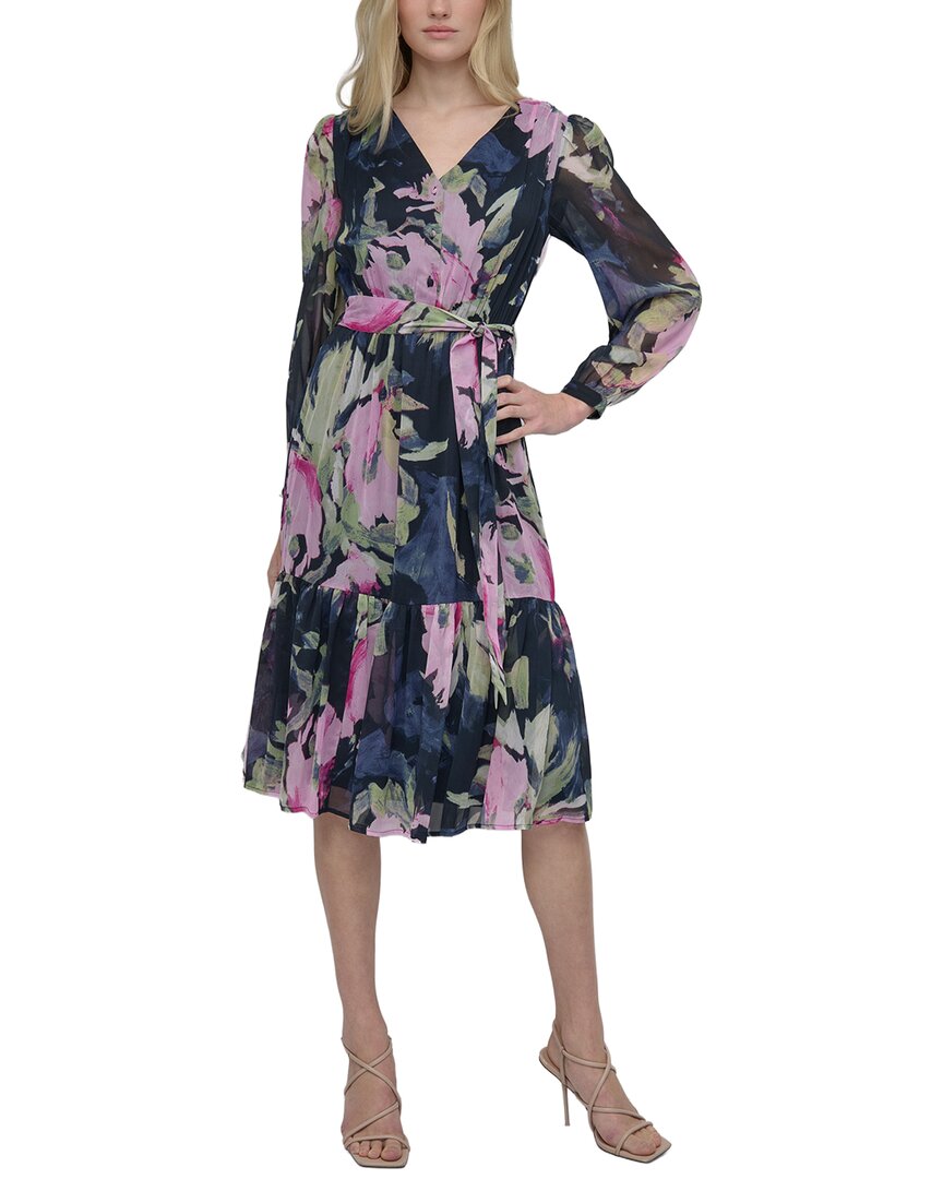 Dkny Fit & Flare Dress