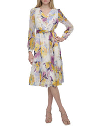 Dkny Fit & Flare Dress