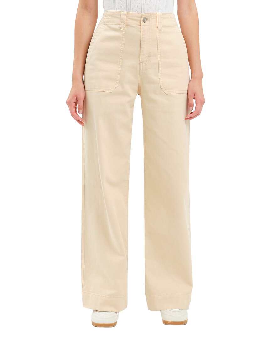 Daze Denim Trooper Sweet Corn Wide Leg Jean