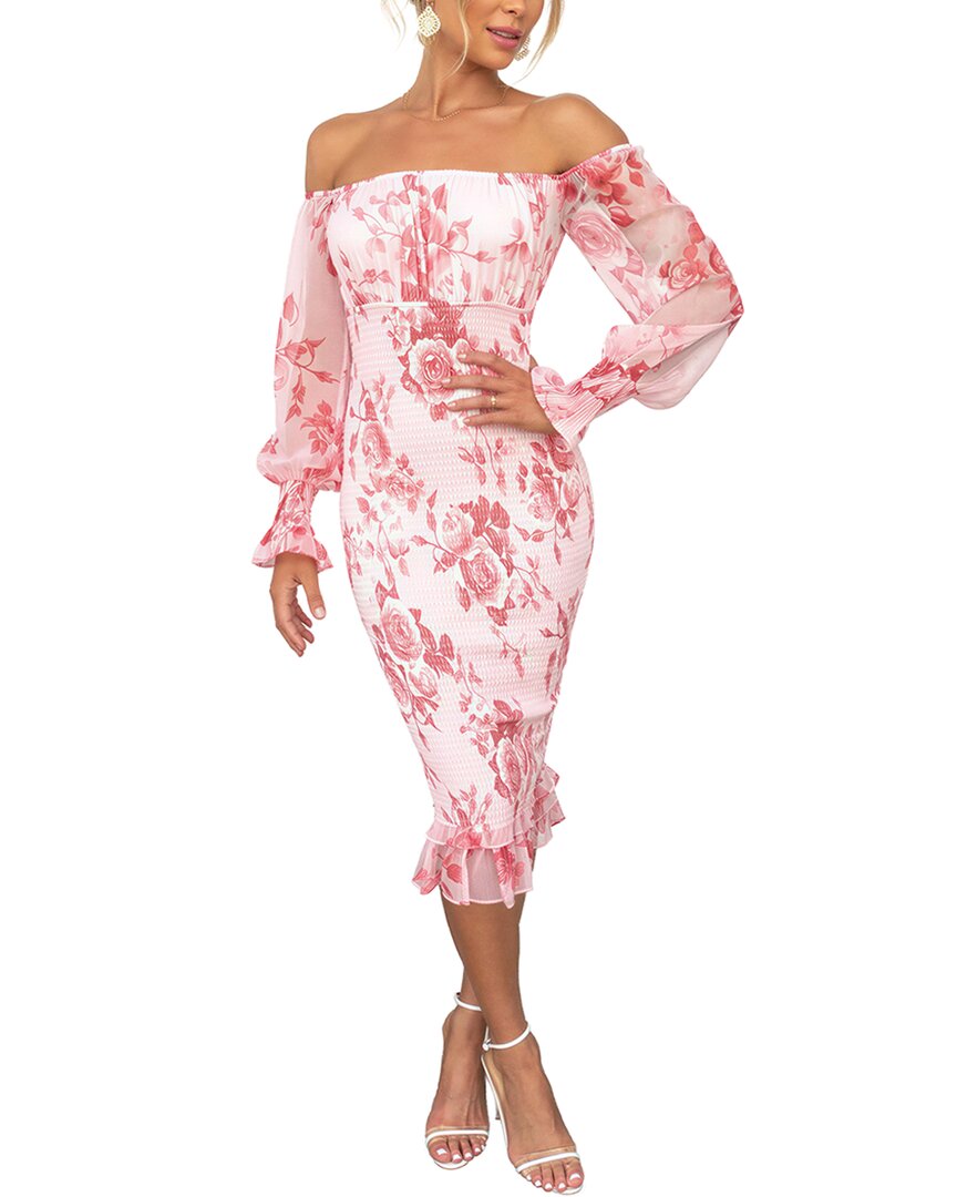 CHARLOTTE GREEN Charlotte Green Midi Dress
