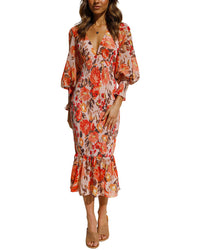 CHARLOTTE GREEN Charlotte Green Midi Dress