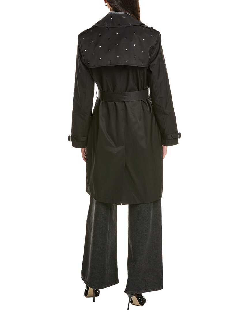 CeCe Cece Studs Trench Coat