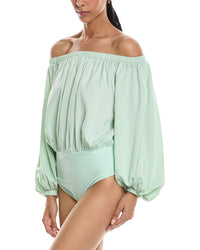 Susana Monaco Matte Satin Bodysuit