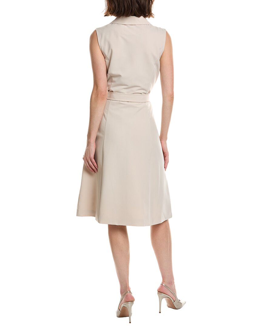 Pascale La Mode Lapel Collar Double-Breasted Midi Dress
