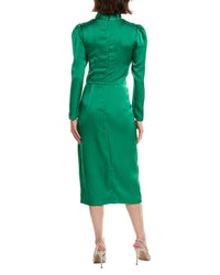 Pascale La Mode Pascale La Mode Long Sleeve Midi Dress
