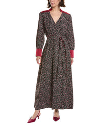 Pascale La Mode Pascale La Mode Long Sleeve Maxi Dress