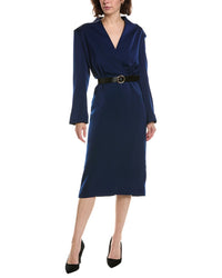 Pascale La Mode Pascale La Mode Belted Midi Dress