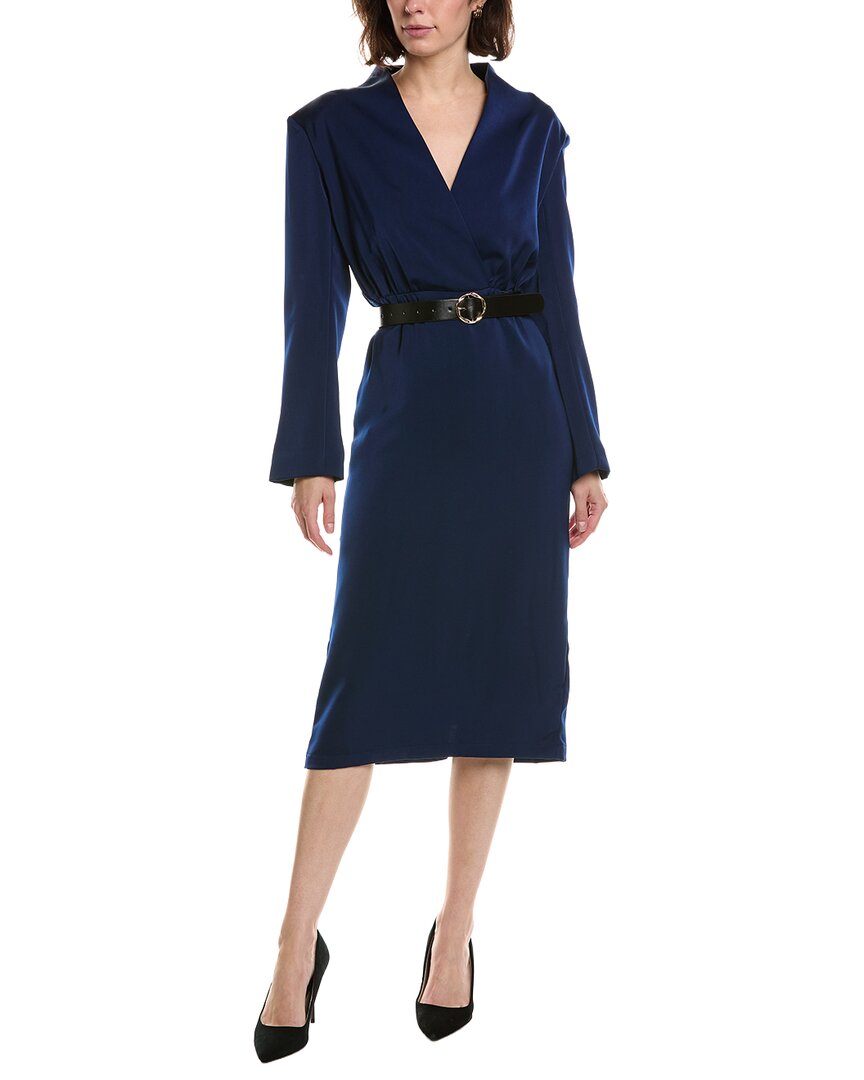 Pascale La Mode Pascale La Mode Belted Midi Dress