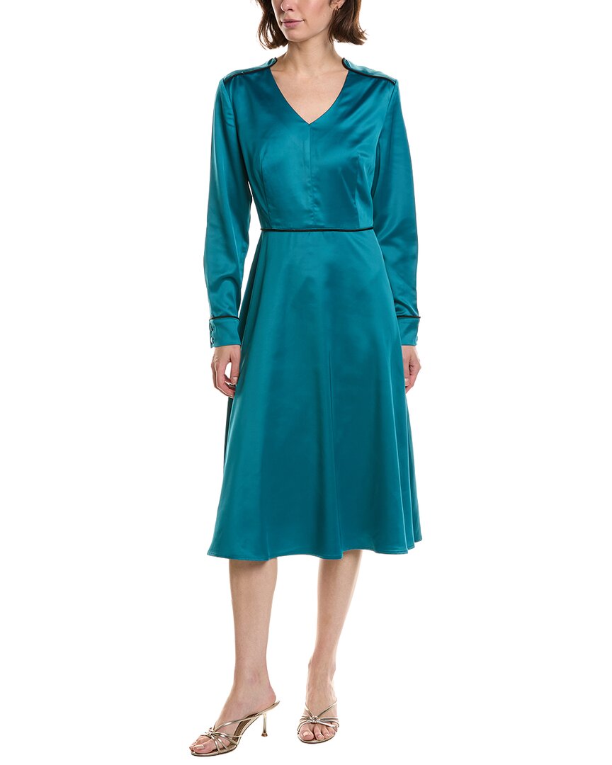 Pascale La Mode Pascale La Mode V-Neck Midi Dress