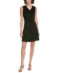 Pascale La Mode Pascale La Mode Sleeveless Mini Shirtdress